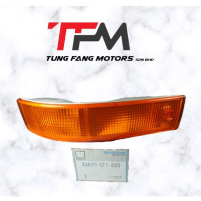 Honda Genuine Prelude Front Turn Signal Light Assembly LH 33650-SF1-003